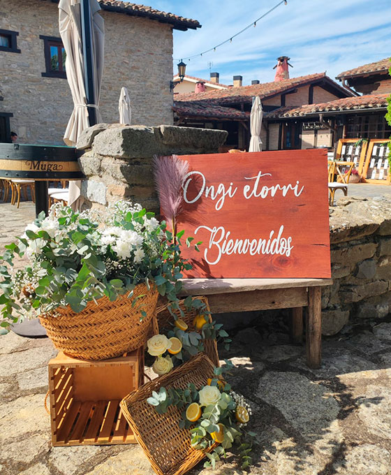 arreglos florales boda Vitoria-Gasteiz